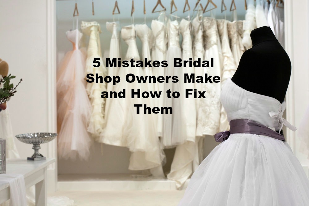 The range of wedding dresses on hangers and on a mannequin in the showroom